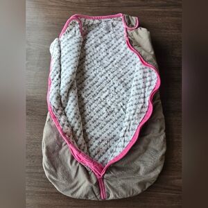 Baby deedee Sleep Sack Size S with Pink Trim Clean And Cozy
